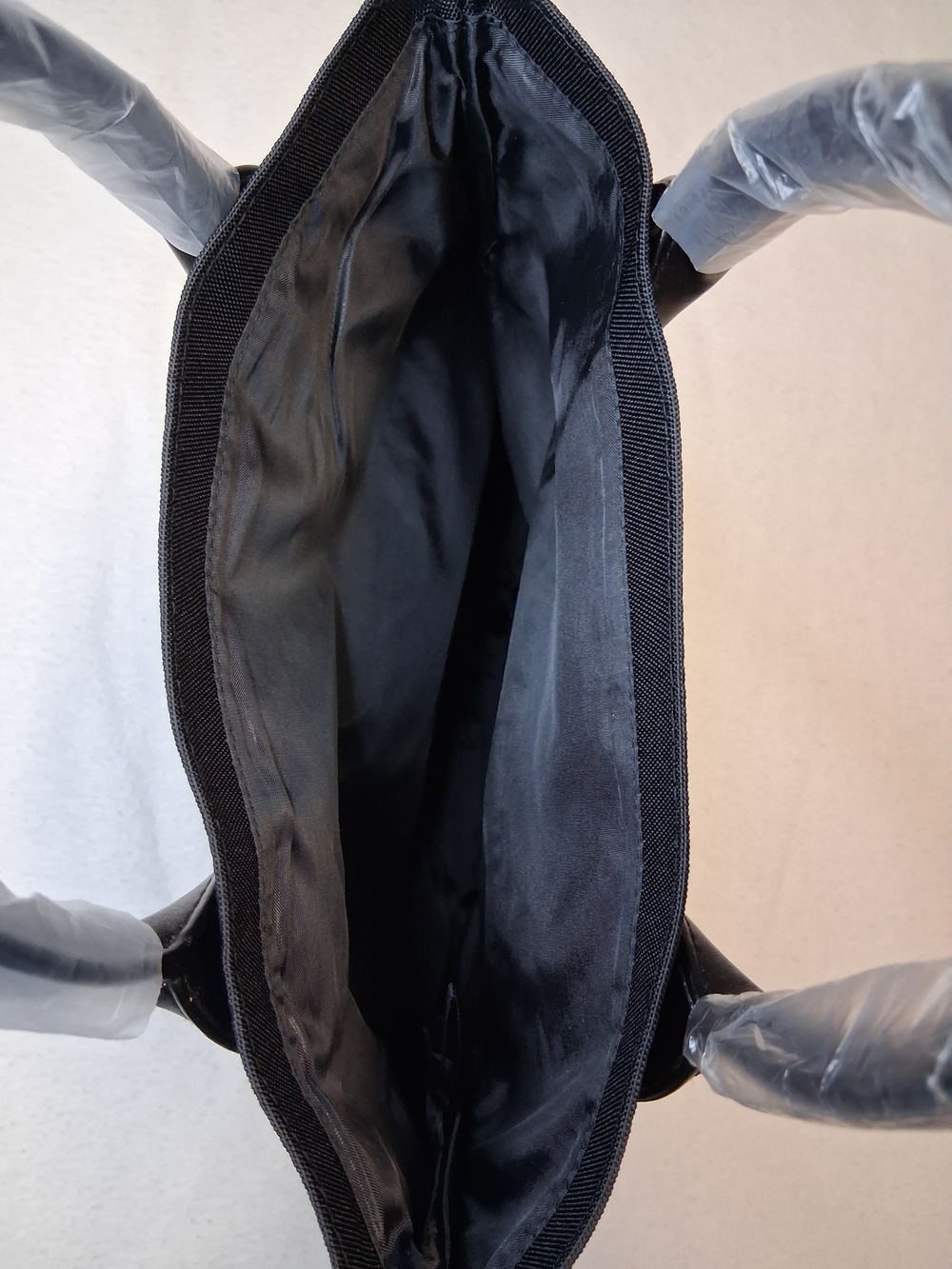 Armani Exchange Black Men's Tote Briefcase - Picture 7 of 10